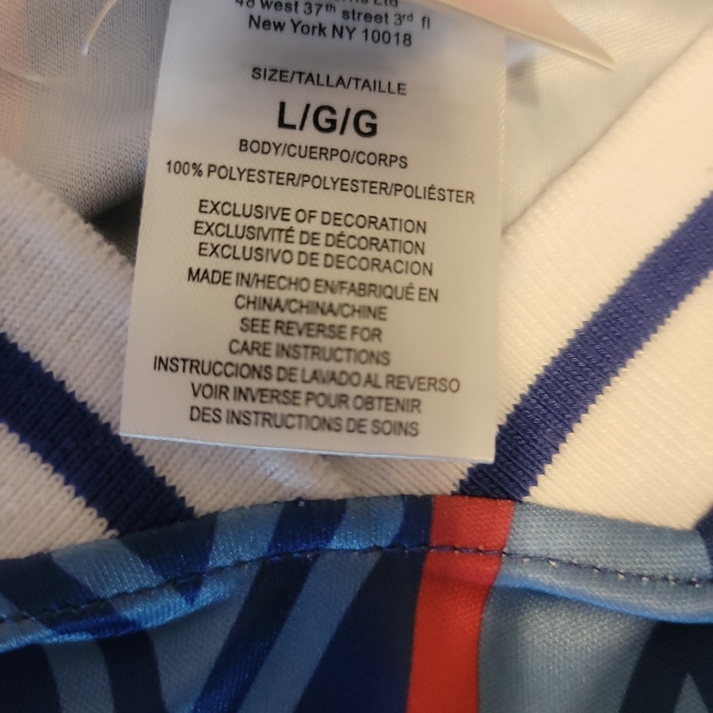 Umbro USA Retro Soccer Jersey Men Large Blue Blokecore Y2K Football Shirt NWT - Picture 8 of 10